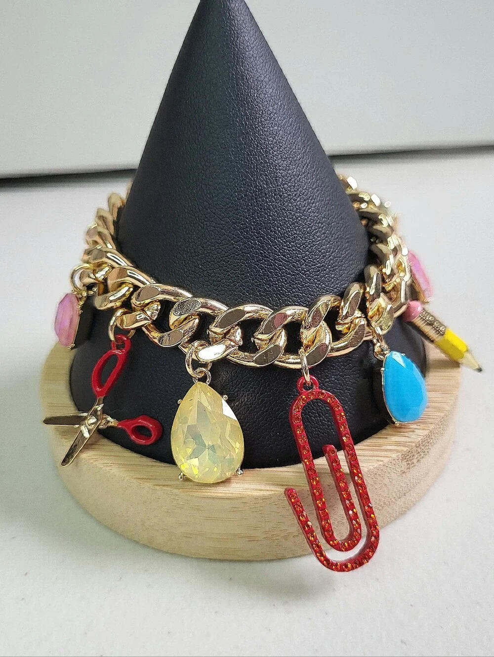 Betsey Johnson Back To School Teacher Necklace Bracelet And Earrings Set. NWT